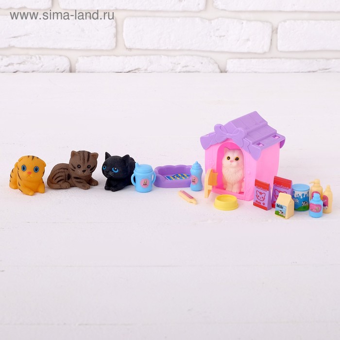 Набор игровой «Зоомагазин» с питомцами, с аксессуарами, МИКС
Набор игровой «Зоомагазин» с питомцами, с аксессуарами, МИКС