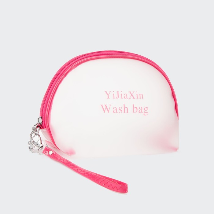 Косметичка на молнии, цвет малиновый
Косметичка на молнии, цвет малиновый