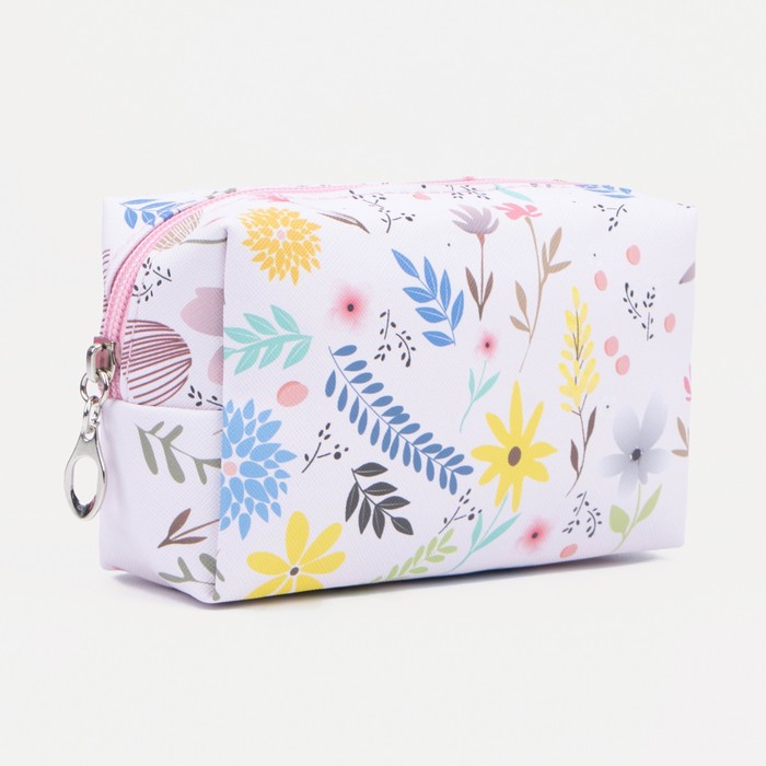 Косметичка на молнии, цвет розовый
Косметичка на молнии, цвет розовый