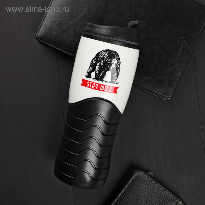 Термостакан Stay wild, 450 мл, сохраняет тепло 3 ч 
Термостакан Stay wild, 450 мл, сохраняет тепло 3 ч
