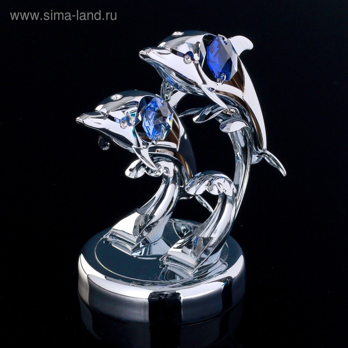 УЦЕНКА Сувенир с кристаллами "Два дельфина" 9,2х7 см
УЦЕНКА Сувенир с кристаллами "Два дельфина" 9,2х7 см