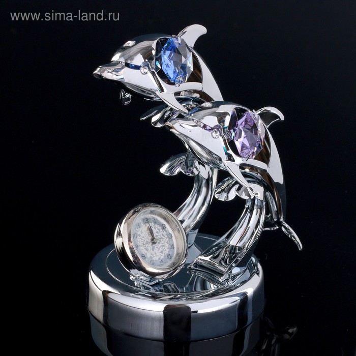 УЦЕНКА Сувенир с кристаллами "Два дельфина с часами" 8,1х7,7 см
УЦЕНКА Сувенир с кристаллами "Два дельфина с часами" 8,1х7,7 см