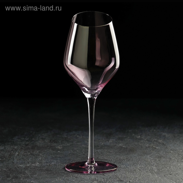 Бокал для вина «Иллюзия», 450 мл, 9,5×25,5 см, цвет розовый
Бокал для вина «Иллюзия», 450 мл, 9,5×25,5 см, цвет розовый