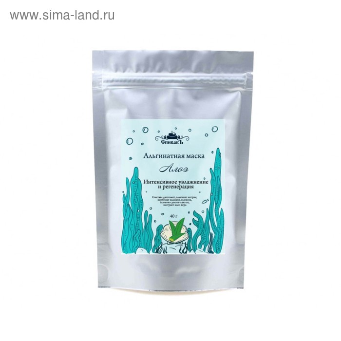 Альгинатная маска СпивакЪ "Алоэ", 40 г
Альгинатная маска СпивакЪ "Алоэ", 40 г
