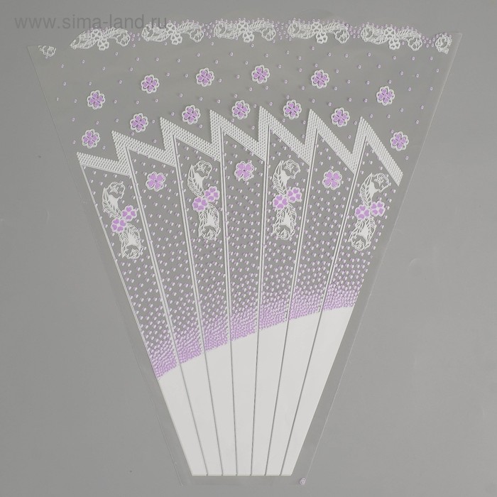 Пакет для цветов конус "Одесса", сиреневый, 45 х 50 см, МИКС
Пакет для цветов конус "Одесса", сиреневый, 45 х 50 см, МИКС