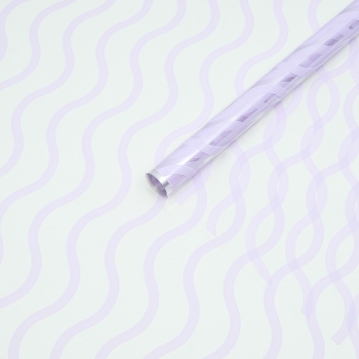 Пленка для цветов "Волна", сиреневая, 0,6 х 10 м, 40 мкм, 200 г
Пленка для цветов "Волна", сиреневая, 0,6 х 10 м, 40 мкм, 200 г