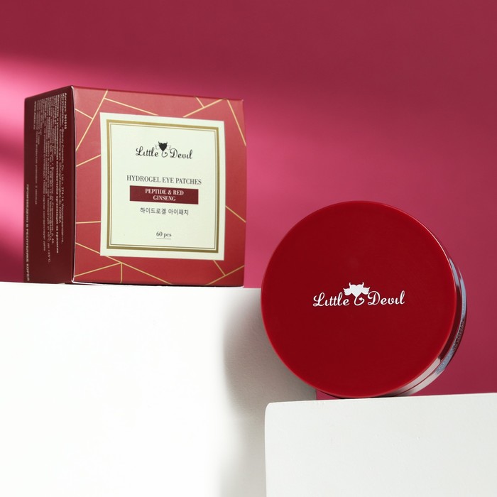 Гидрогелевые патчи c пептидами и экстрактом красного женьшеня Little Devil, 60 шт
Гидрогелевые патчи c пептидами и экстрактом красного женьшеня Little Devil, 60 шт