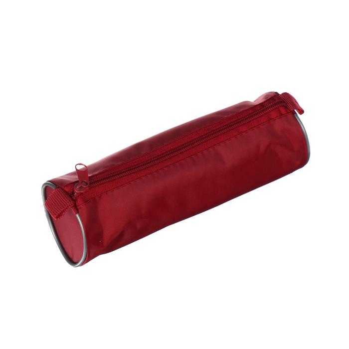 фото Пенал-тубус мягкий 65 x 210 мм, 1 отделение, calligrata пт-05, бордовый