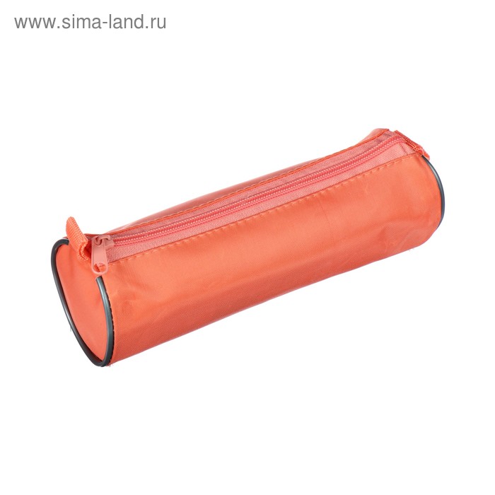 фото Пенал-тубус мягкий 65 x 210 мм, 1 отделение, calligrata пт-05, персиковый