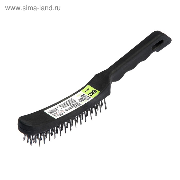 Щетка металлическая ручная ON 20-01-104, пластиковая рукоятка, 4-рядная
Щетка металлическая ручная ON 20-01-104, пластиковая рукоятка, 4-рядная