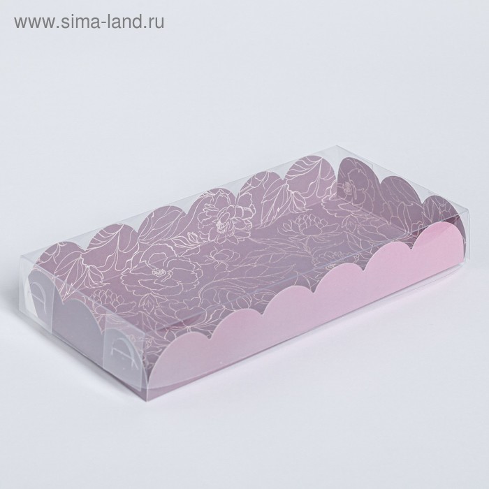 Коробка для печенья, кондитерская упаковка с PVC крышкой, Do what you love, 21 х 10.5 х 3 см
Коробка для печенья, кондитерская упаковка с PVC крышкой, Do what you love, 21 х 10.5 х 3 см
