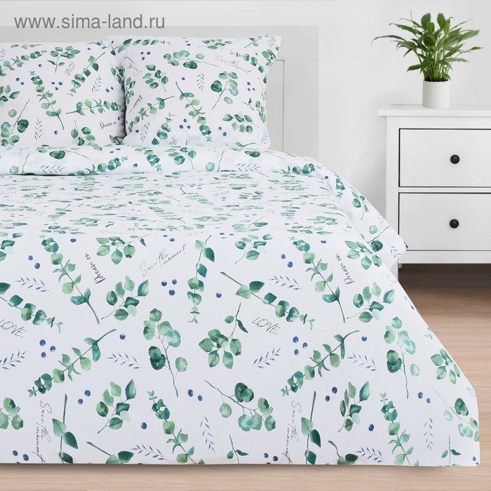 Постельное бельё Этель евро «Листья эвкалипта» 200*217 см, 240*220 см,70*70 см -2 шт
Постельное бельё Этель евро «Листья эвкалипта» 200*217 см, 240*220 см,70*70 см -2 шт