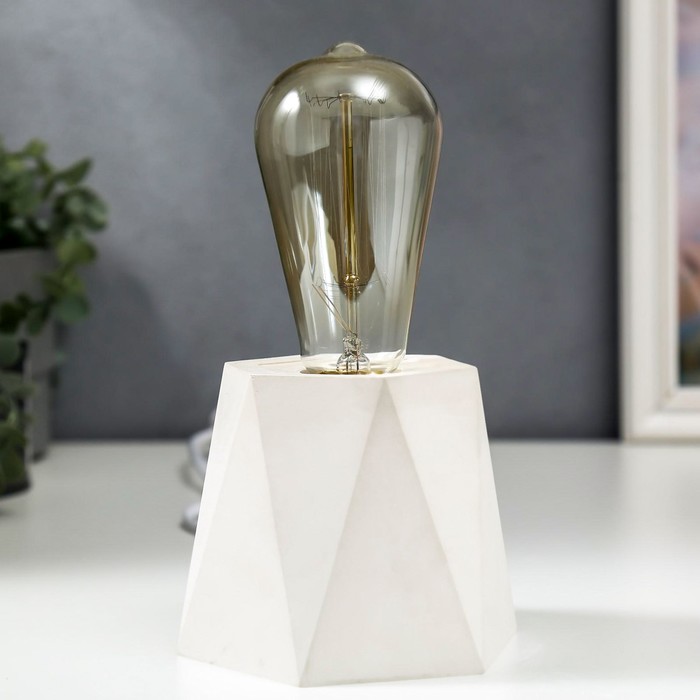 Настольная лампа 4430/1 E27 60Вт белый 10х10х10 см
Настольная лампа 4430/1 E27 60Вт белый 10х10х10 см