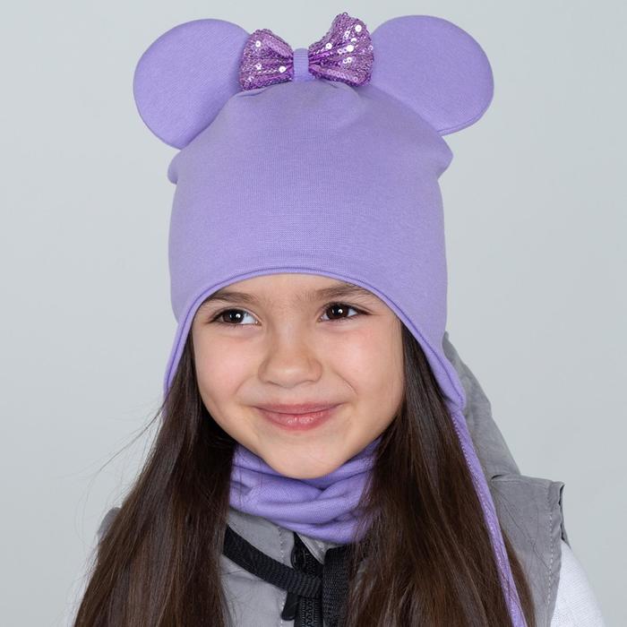 Шапочка детская, цвет сиреневый/принт бантик, размер 46-50
Шапочка детская, цвет сиреневый/принт бантик, размер 46-50