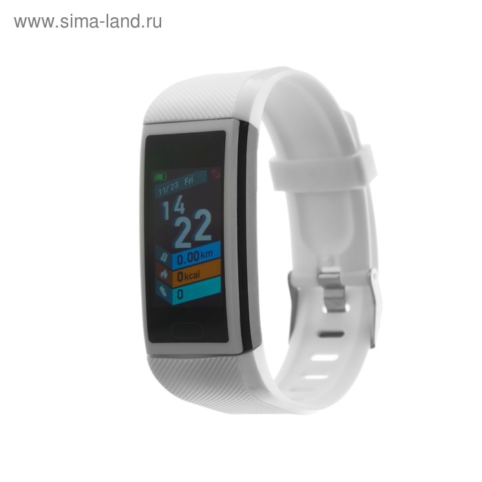 Фитнес-браслет Smarterra FitMaster 5, 1.14", IP67, цветной дисплей, пульсометр, белый
Фитнес-браслет Smarterra FitMaster 5, 1.14", IP67, цветной дисплей, пульсометр, белый