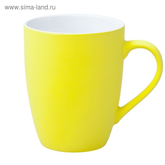 Кружка Good Morning c покрытием софт-тач, 360 мл, жёлтая
Кружка Good Morning c покрытием софт-тач, 360 мл, жёлтая