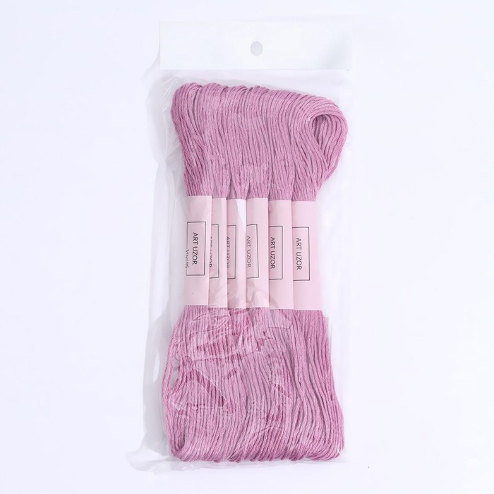 Нитки мулине, 8 ± 1 м, цвет пыльная роза №3836 
Нитки мулине, 8 ± 1 м, цвет пыльная роза №3836