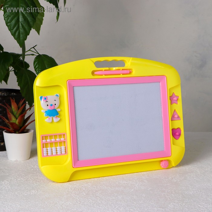 Доска с магнитной крошкой «Панда» счёты + печати, 1,5×38×28 см, МИКС
Доска с магнитной крошкой «Панда» счёты + печати, 1,5×38×28 см, МИКС