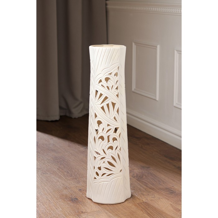 Ваза керамическая "Фиолент", напольная,акрил, сквозная резка, 70 см
Ваза керамическая "Фиолент", напольная,акрил, сквозная резка, 70 см