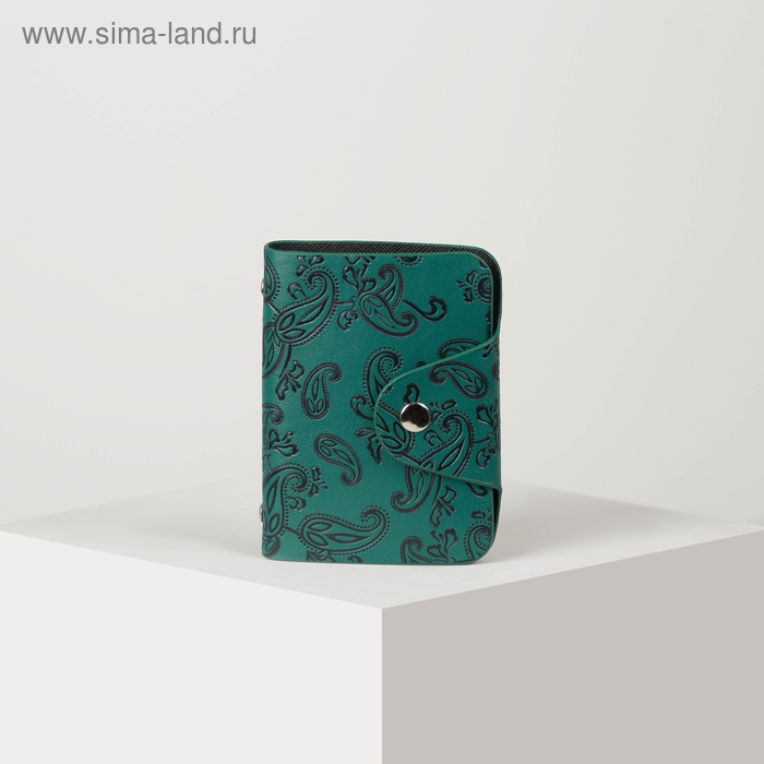 Визитница, 26 листов, цвет зелёный
Визитница, 26 листов, цвет зелёный