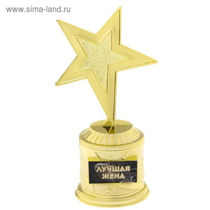 Фигура звезда литая «Лучшая жена», 16,5 х 6,3 см
Фигура звезда литая «Лучшая жена», 16,5 х 6,3 см