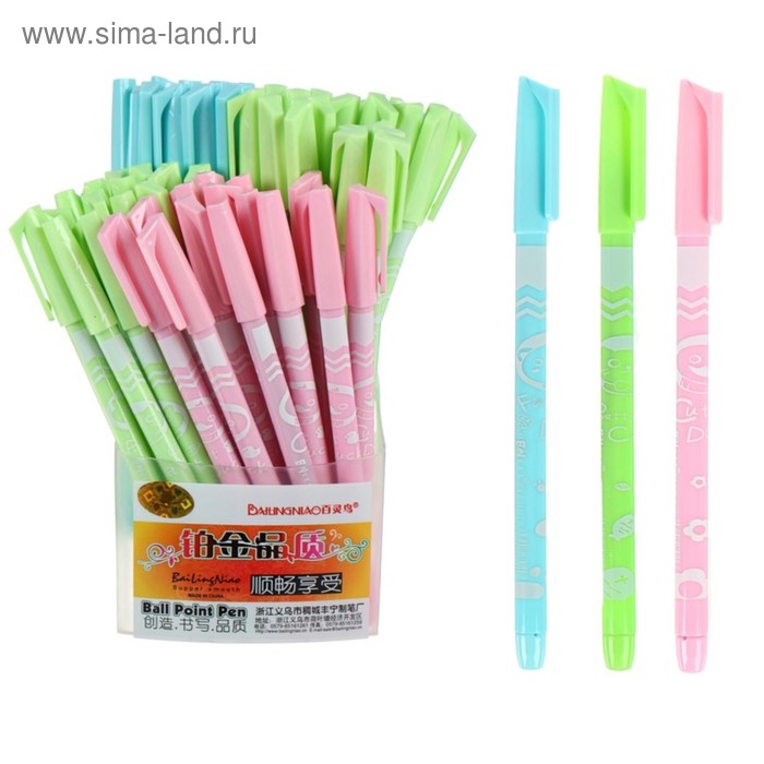 Ручка шариковая "Кот" с рисунком, стержень синий, линия 0.5 мм, корпус МИКС (штрихкод на штуке)
Ручка шариковая "Кот" с рисунком, стержень синий, линия 0.5 мм, корпус МИКС (штрихкод на штуке)