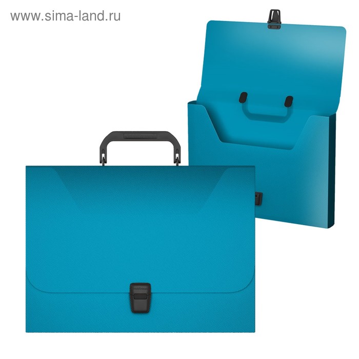 Папка-портфель А4, 1 отделение, 700 мкм, ErichKrause Diagonal Vivid, до 350 листов, бирюзовая
Папка-портфель А4, 1 отделение, 700 мкм, ErichKrause Diagonal Vivid, до 350 листов, бирюзовая