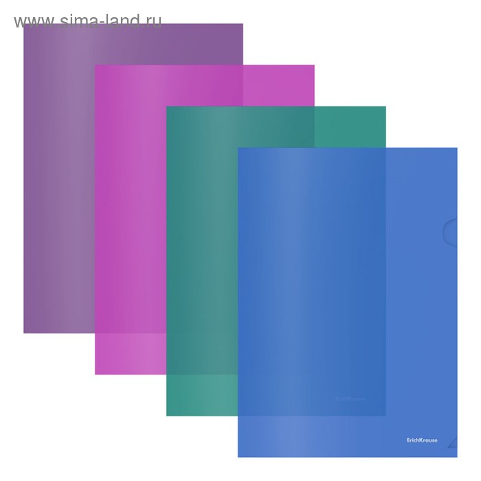 Папка-уголок А4, 160 мкм, ErichKrause Fizzy Vivid, полупрозрачная, микс
Папка-уголок А4, 160 мкм, ErichKrause Fizzy Vivid, полупрозрачная, микс