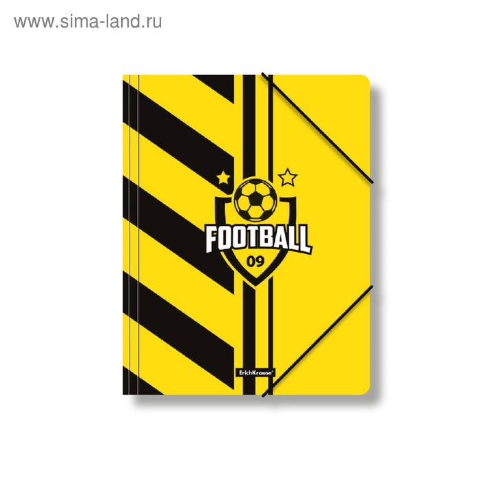 Папка на резинке А4, 550 мкм, ErichKrause Football time, тиснение "песок", с рисунком
Папка на резинке А4, 550 мкм, ErichKrause Football time, тиснение "песок", с рисунком