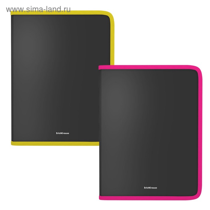 Папка для тетрадей на молнии А4, 500 мкм, ErichKrause Matt Accent, до 250 листов, чёрная, молния микс
Папка для тетрадей на молнии А4, 500 мкм, ErichKrause Matt Accent, до 250 листов, чёрная, молния микс
