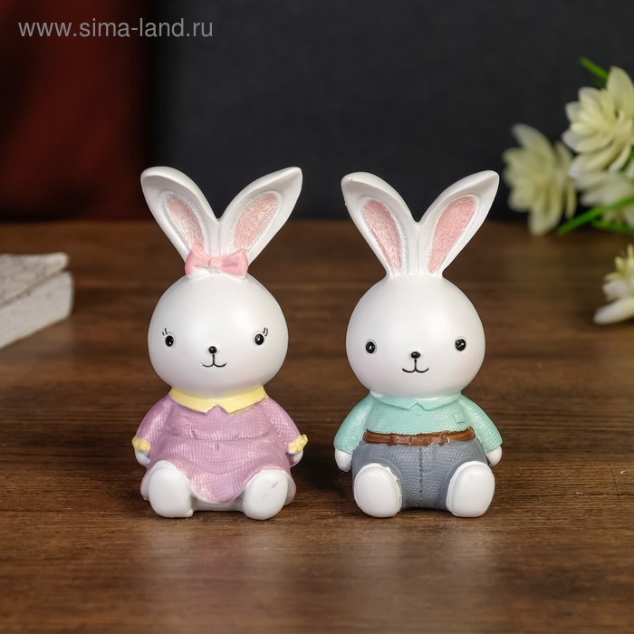 Сувенир полистоун "Нарядный зайка" МИКС 8,7х4,3х3,8 см
Сувенир полистоун "Нарядный зайка" МИКС 8,7х4,3х3,8 см