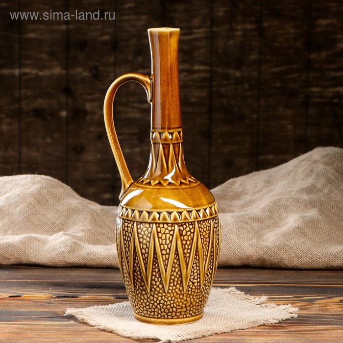 Штоф "Грузия", коричневый, 1 л 
Штоф "Грузия", коричневый, 1 л