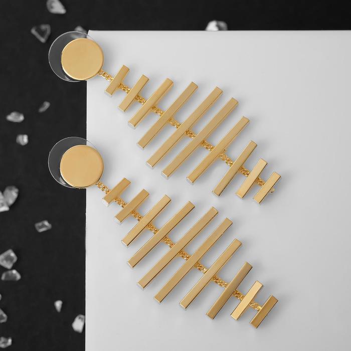 Серьги металл "Ступеньки" прямые, цвет золото
Серьги металл "Ступеньки" прямые, цвет золото