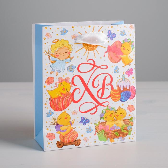 Пакет ламинированный вертикальный «Доброй Пасхи», S 12 × 15 × 5,5 см
Пакет ламинированный вертикальный «Доброй Пасхи», S 12 × 15 × 5,5 см