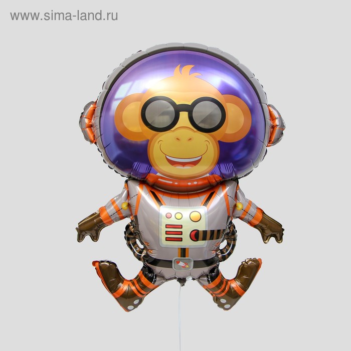 Шар фольгированный 36" «Обезьяна - космонавт»
Шар фольгированный 36" «Обезьяна - космонавт»