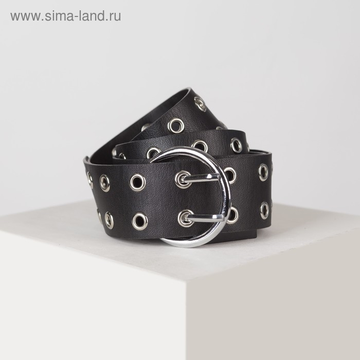 Ремень женский, ширина 4 см, пряжка металл, цвет чёрный
Ремень женский, ширина 4 см, пряжка металл, цвет чёрный