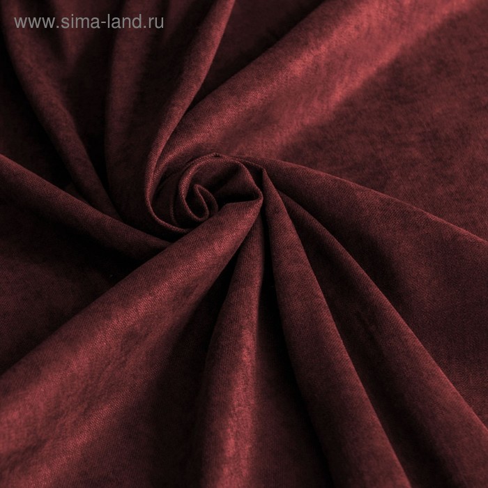 фото Комплект штор «софт», размер 240 х 270 см - 2 шт, подхват - 2 шт , цвет бордовый pasionaria