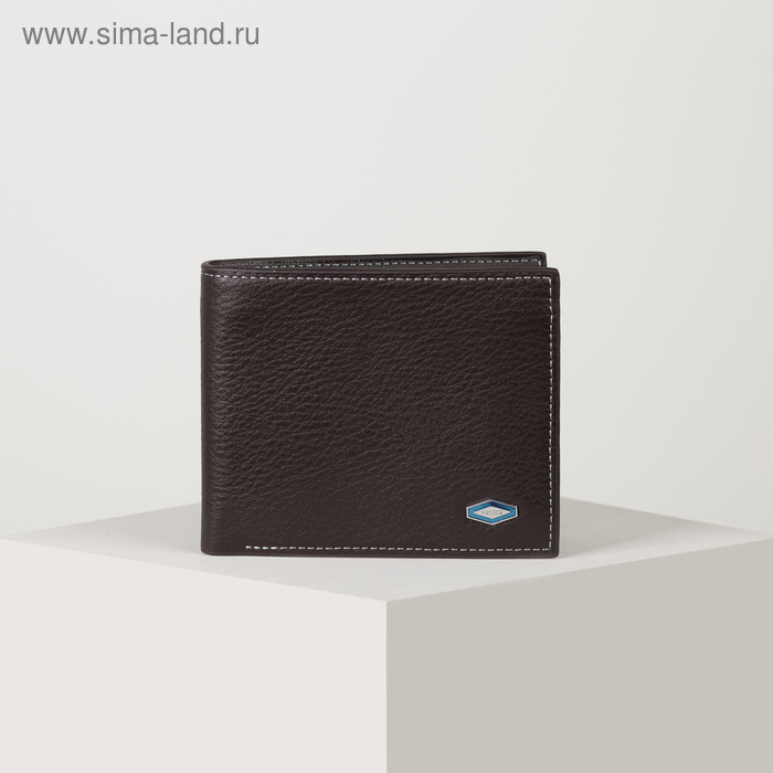 Портмоне мужское, 2 отдела на клапане, цвет коричневый
Портмоне мужское, 2 отдела на клапане, цвет коричневый