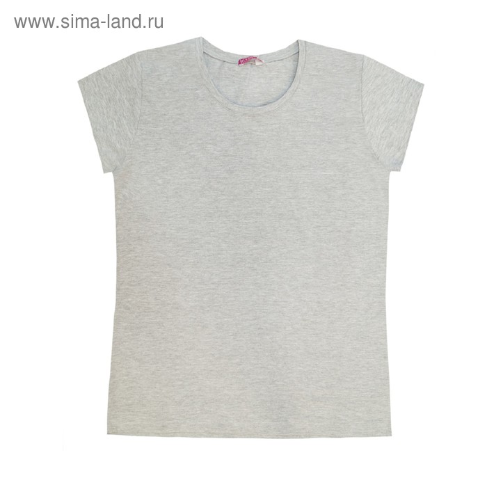 Футболка женская, размер 48, цвет серый меланж
Футболка женская, размер 48, цвет серый меланж
