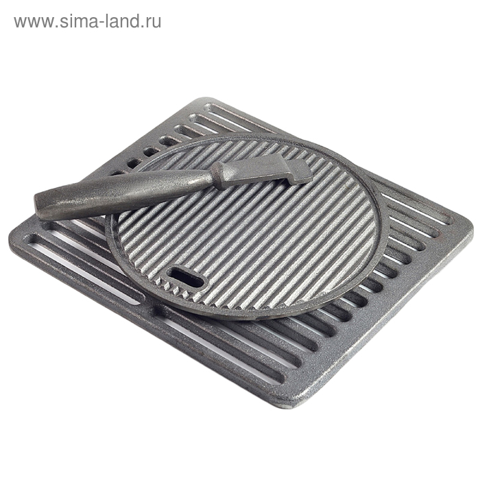 Набор: решётка- гриль 34×30 см + сковорода-гриль 26 см
Набор: решётка- гриль 34×30 см + сковорода-гриль 26 см