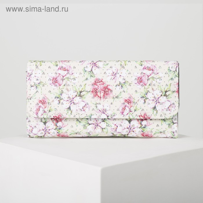 Кошелёк женский, 2 отдела на клапане, цвет бежевый
Кошелёк женский, 2 отдела на клапане, цвет бежевый