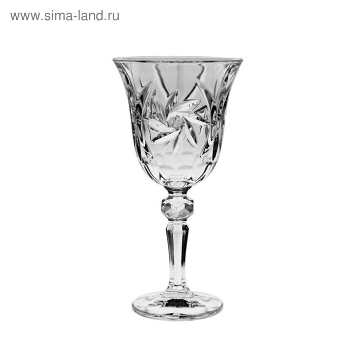 фото Набор бокалов для вина pinwheel, 220 мл x 6 шт. crystal bohemia