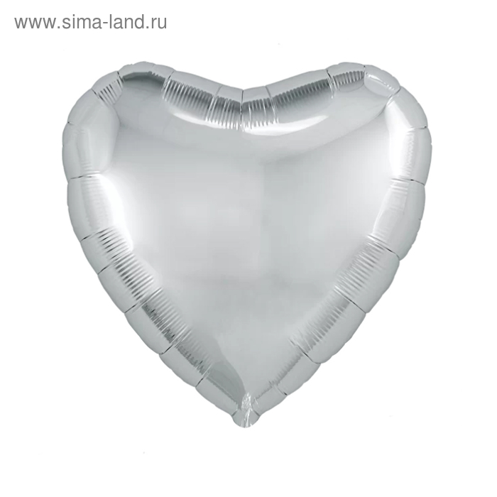 Шар фольгированный 30", сердце, цвет серебристый
Шар фольгированный 30", сердце, цвет серебристый
