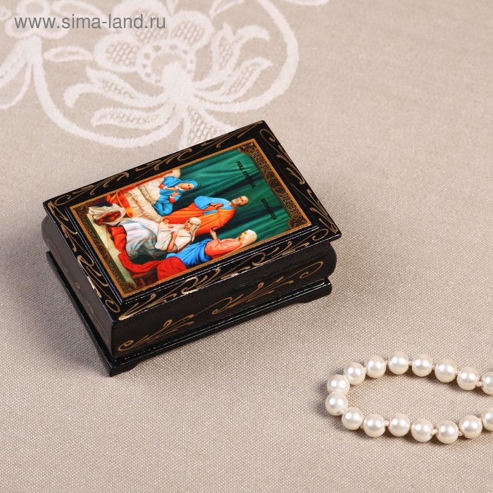 Шкатулка «Иконы», 6×9 см, лаковая миниатюра, микс
Шкатулка «Иконы», 6×9 см, лаковая миниатюра, микс