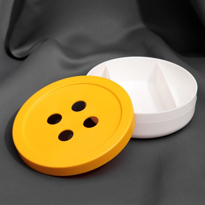 Органайзер для хранения швейных принадлежностей, 3 отделения, цвет МИКС
Органайзер для хранения швейных принадлежностей, 3 отделения, цвет МИКС