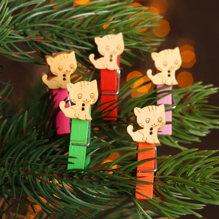 Набор декоративных прищепок «Котята» 2×13×12,5 см
Набор декоративных прищепок «Котята» 2×13×12,5 см