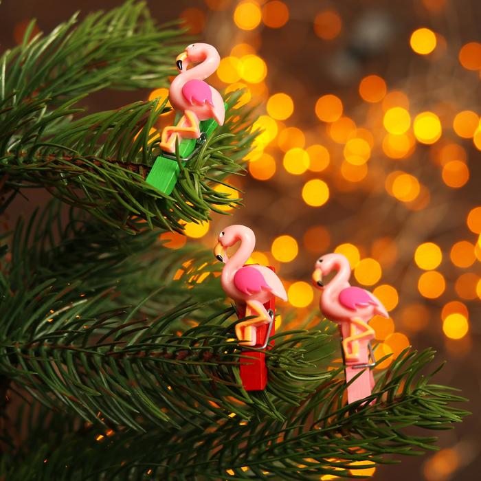 Набор декоративных прищепок «Фламинго» 2×12,5×10,5 см, МИКС
Набор декоративных прищепок «Фламинго» 2×12,5×10,5 см, МИКС