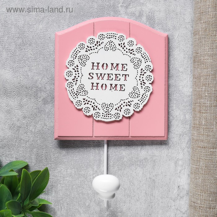 Крючок декоративный дерево "Цветочное кружево" розовый 21,5х5х13 см
Крючок декоративный дерево "Цветочное кружево" розовый 21,5х5х13 см