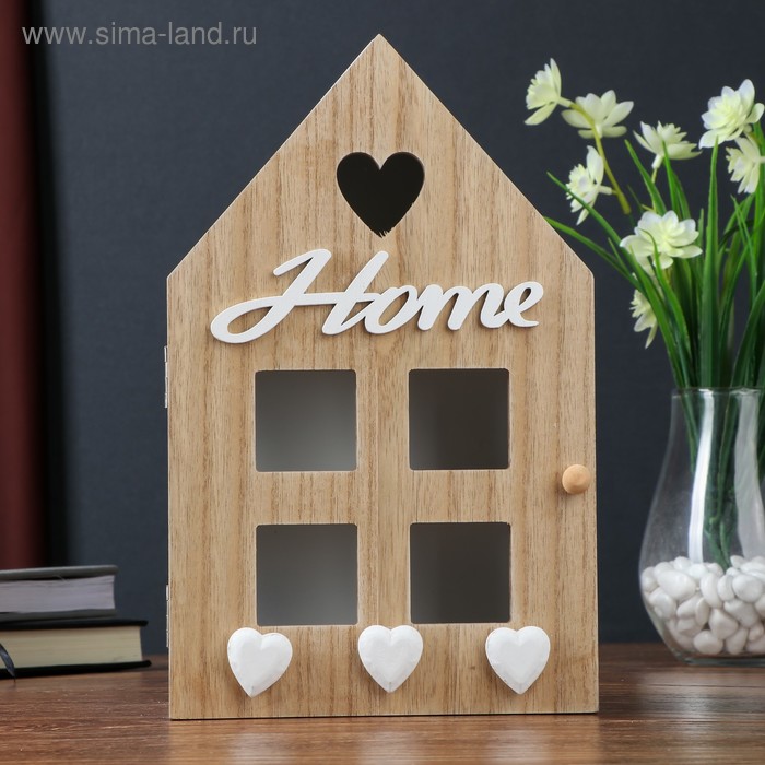 Шкатулка дерево с полочками "Домик с сердцем" 26,5х8х17 см
Шкатулка дерево с полочками "Домик с сердцем" 26,5х8х17 см