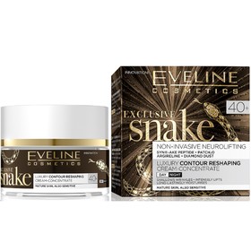 Крем-концентрат для лица Eveline Exclusive Snake «Эксклюзивный» 40+, моделирующий, 50 мл
Крем-концентрат для лица Eveline Exclusive Snake «Эксклюзивный» 40+, моделирующий, 50 мл